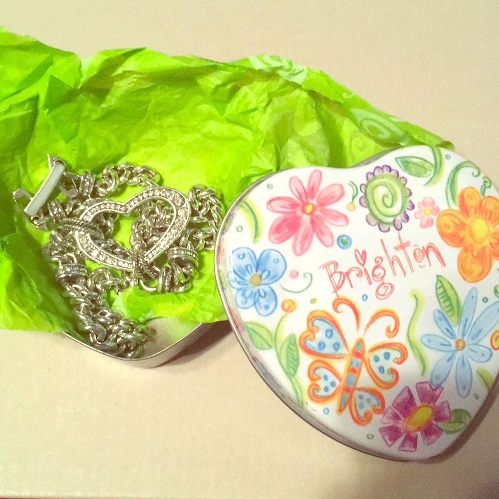 Brighton heart necklace NWOT